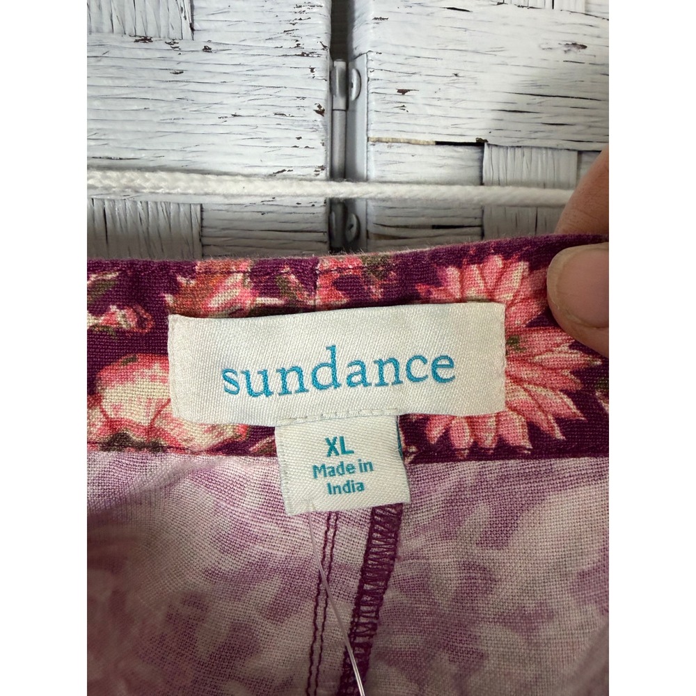 Sundance Women's Shorts Floral Linen Cotton bohemian hippie festival - Picture 6 of 15